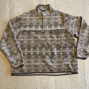 Men's Geometric Patterned Pullover